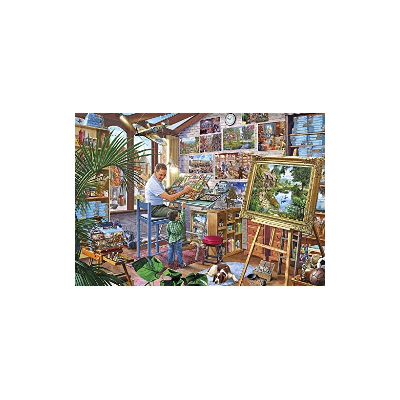 Gibsons A Work of Art 2000 Piece Jigsaw Puzzle