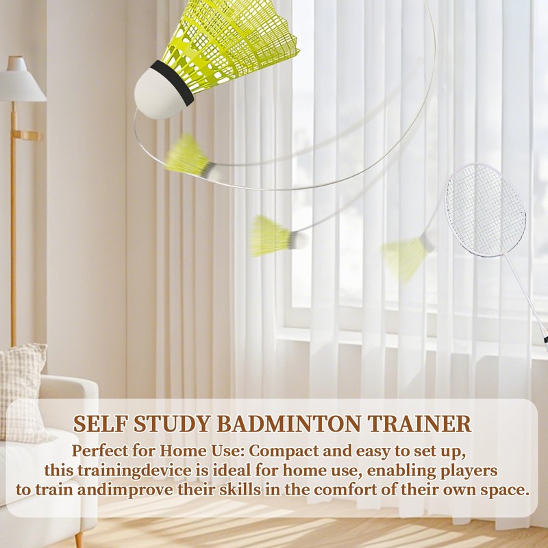 SI SEN 3 Piece Set Badminton Single Training Equipment, Badminton
