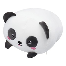 Panda Plush Toy Cuddly Toys Stuffed Animals Kawaii Panda Toy Panda Pillow Stuffed Panda Animal Pillow Plush Cute Cushion Soft Toy Huggable Pillow with Unique Eyes, Children’s Gift Birthday Gift 15.7”