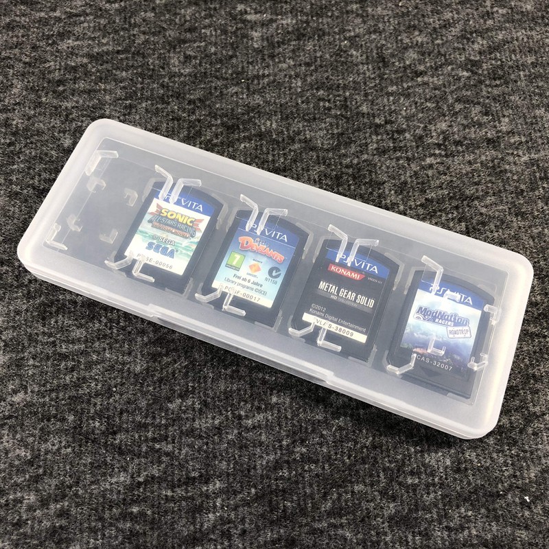 2Pcs 8 In 1 Game Memory Card Storage Case Box