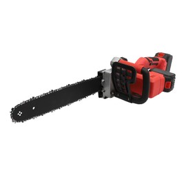 DYNAMI Portable Brushless Chainsaw,16-Inch Electric Chainsaw Cordless Chain Saw With 2 Chains,1800W 2 * 15000 mA Batteries,for Wood Cutting, Logging and Tree Trimming