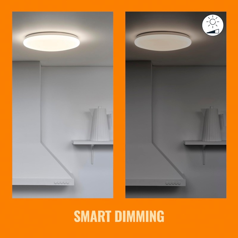 WiZ Tunable White Superslim Smart Connected WiFi Ceiling Mounted Light