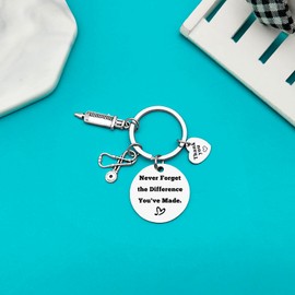 Xiahuyu Xiahuyu Thank You Gifts for Nurse RN Nurse Keychain Nurse Practitioner Gifts Nursing Student Graduation Gift Leaving Retirement Christmas Birthday Nurse Week Day Appreciation Gift for Nurse
