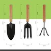 Gartenwerkzeug Set 7-TLG. Gartengeräte mit Aufbewahrungstasche, Garten Werkzeuge mit Blumenschere,