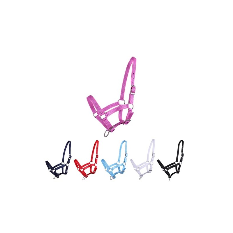 NETPROSHOP Foal Halter 3-Way Adjustable for Foals Falabella Shetty Pony