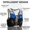 Azarxis - Mochila de hidratación de 2,5 l con frasco