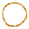 Taddart Minerals - Yellow Natural Gemstone Citrine Bracelet with 4mm