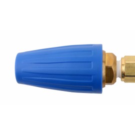 Erie Tools Pressure Washer Rotating Turbo Nozzle 4000 PSI 4.0 Orifice with Giant 22175 1/4in. NPT x 1/4in. FNPT Turbo Filter