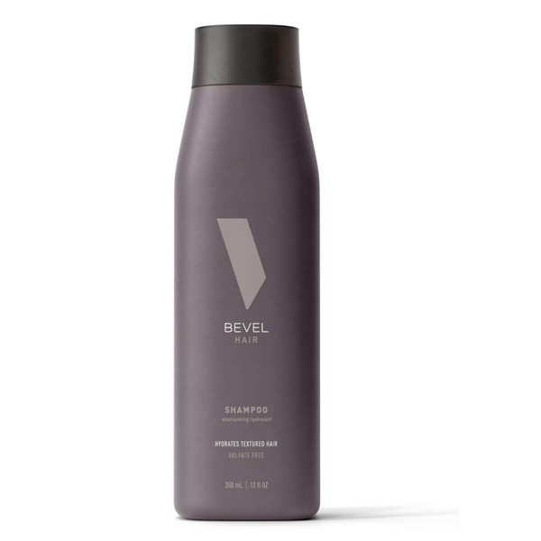 Bevel Shampoo, Mousturizing & Sulfate-Free, 12oz