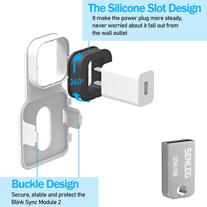256GB Blink USB Flash Drive and Blink Sync Module 2