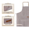 2-Pack Aprons for Women Men with Pockets, Adjustable Bib Kitchen