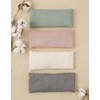 Bucky Linen Hot & Cold Eye Pillow, Natural Buckwheat Filling,