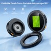 Magnifying Glass with Light,Autofocus Mini Coin Microscope with 3 Levels