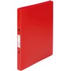 Q-Connect Ring Binder – A4, 4 Rings red/Clear