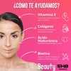 5H8 ADVANCED BEAUTY Multivitamínico para Mujeres con Colágeno, Ácido Hialurónico,