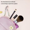 3 PACK Multicolour Retractable Kabuki Makeup Brush, Travel Makeup Brushes