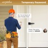 ARPHA 5-in-1 Door Lock Password Fingerprint APP Control Keyless Entry