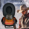 JMILYJW Cowboy Hat Box for Travel Crush Proof Western Hat