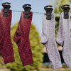 70 Pcs Sock Clips, Laundry Clips, Lightweight Sock Clips for