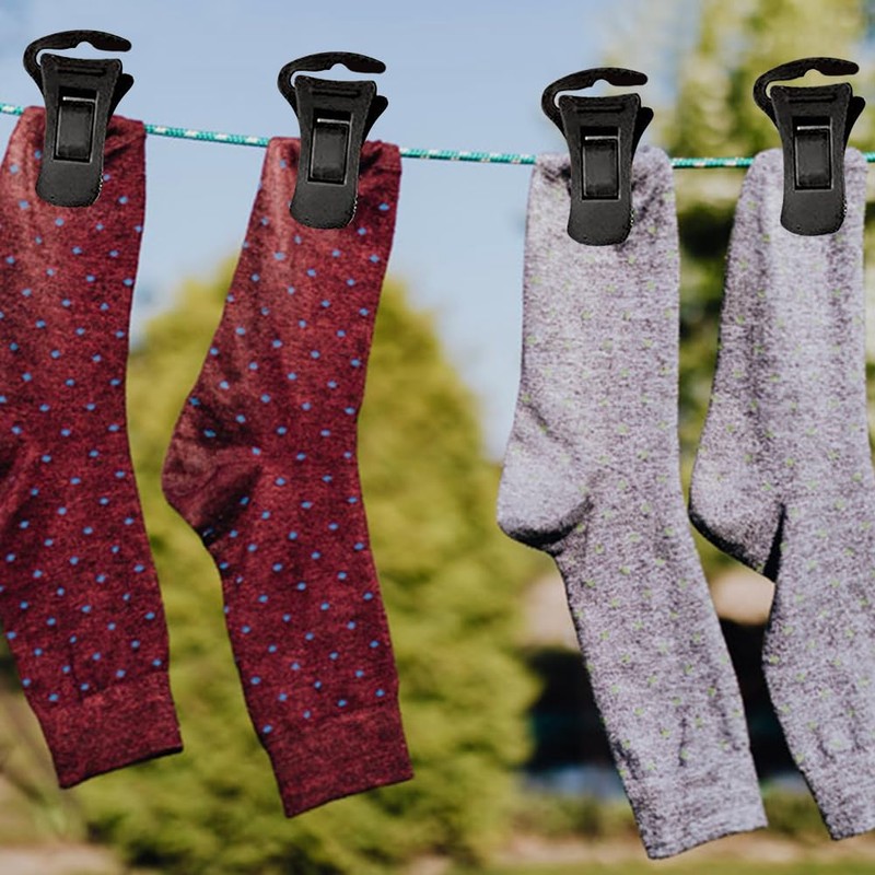 70 Pcs Sock Clips, Laundry Clips, Lightweight Sock Clips for