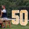 50 Light Up Numbers, Decorative Led Light Up Number Letters,