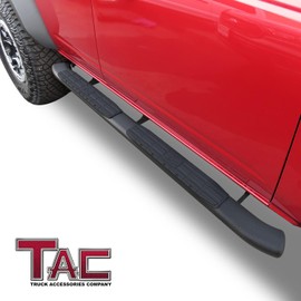 TAC 4.25" Running Boards Side Steps Fit 2021-2024 Ford Bronco 4 Door (Exclude Bronco Sport) SUV Texture Black Nerf Bars Off-Road Accessories (2pcs)