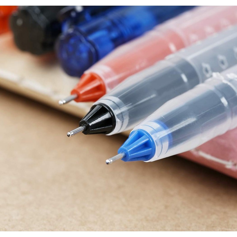 czxwyst 8761 Basic Liner Gel Ink Pens 0.5mm Fine Point