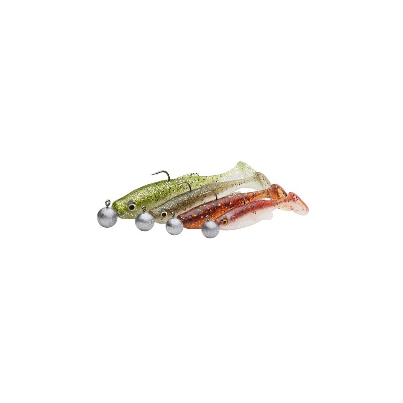 Savage Gear Fat Minnow T-Tail Loaded Clearwater Colour Mix Pack: