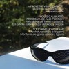 NATURALIGHT Rasterbrille/Lochbrille für Augentraining - Modell Ametista – Bifokales Raster
