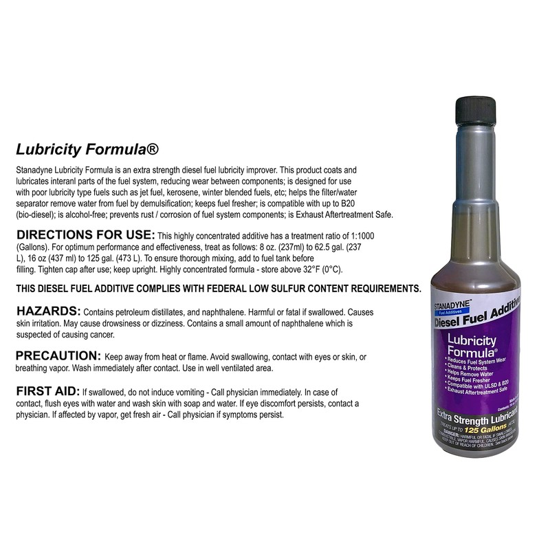 Stanadyne Lubricity Formula Pint Bottle | Pack of 2 Bottles