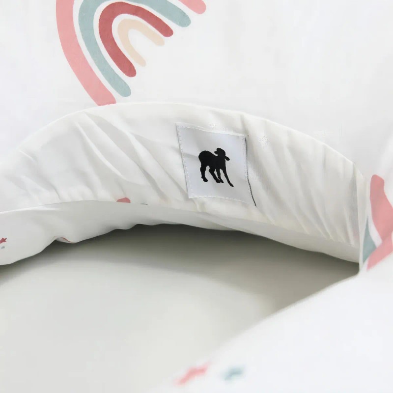 Nap- Funda Desmontable 100% Algodón Para Cojín De Lactancia Color