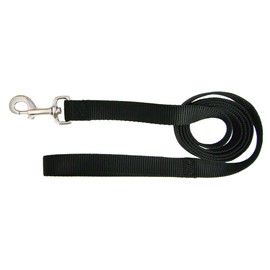 Hamilton Single Thick Nylon Dog Lead, 1-Inch by 4-Feet, Black