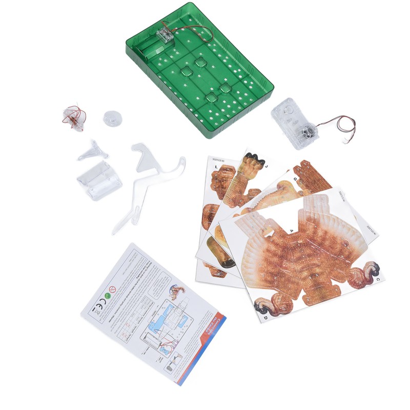 3D Paper Folding Dinosaur Toy Jigsaw Puzzle Science Experiment Toy