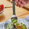 Kichvoe Chef Spoon Tweezers, 2 in 1 Stainless Steel Tasting
