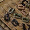 10 Pcs Multipurpose D-Ring Grimlock Locking Hanging Hook Tactical Link