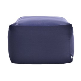 Flex Sale PCM-5512CNV Bead Cushion Cover Single Item Navy Cube M Size Replacement Cover Earth Color