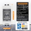 Pjerjzn Solar Panels Disconnect Switch 10A 1000VDC PV Shut Off