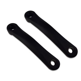 1 Pair Bike Crank Arm, Left Single Chain Crank Arm Horizontal Square Bicycle Crank Arm Durable Hole Square Hole for Electric Bicycle Folding Bicycle