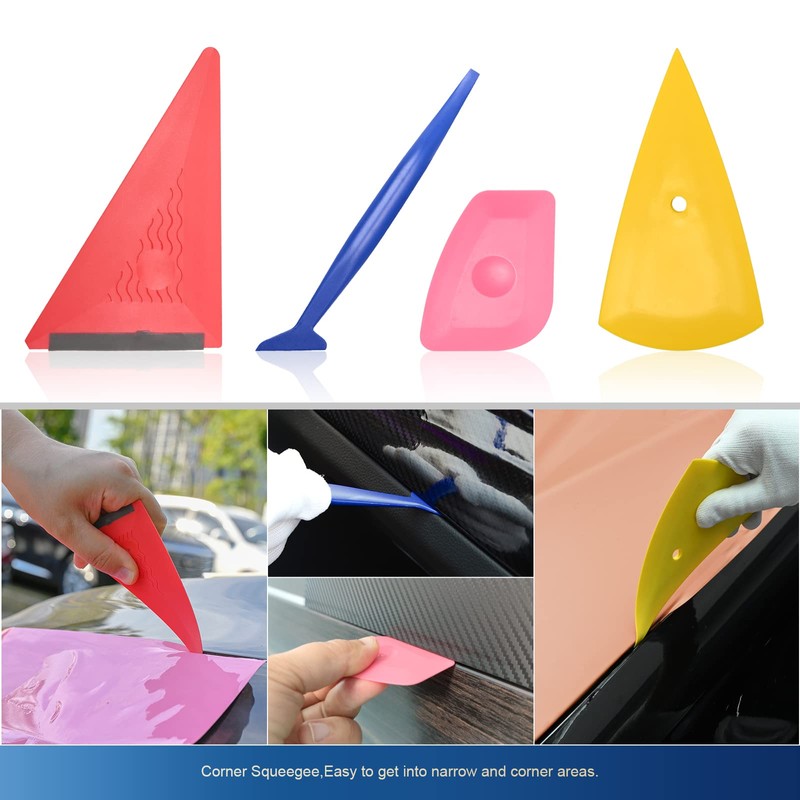 EHDIS Pro Vinyl Wraps Applicator Tool Window Tint Kit for