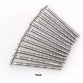 True Custom Shop® #3-48 1 1/4" Humbucker Mounting Screw In Nickel 12 Pack