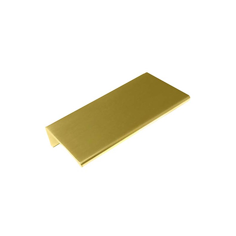 Laurey 96204-4 Inch Overall Edge Pull for Cabinet Doors and