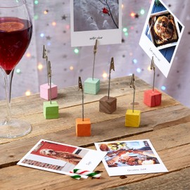 The Twiddlers Set of 18 Photo Holders - Place Card Holders for Christmas, Valentine's Day, Birthdays, Weddings & Parties