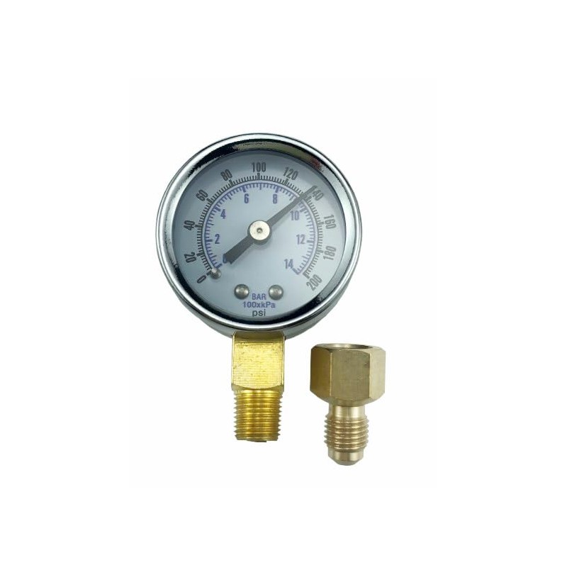 ZFZMZ Replacement Oil Burner Fuel Pressure Test Gauge 0-200 PSI
