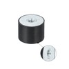 sourcing map 40 x 30mm M10 Thread Female Rubber Mounts,