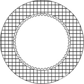 RAParts AT117908 Fits John Deere Transmission Clutch Disc 450G 455G 550G 555G 650G Dozer