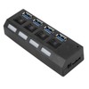 High speed USB3.0 splitter 4 port USB Hub Switch Expansion