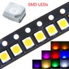 50pcs Yellow Ultra Bright SMD LEDs Surface Mount LEDs Diodes