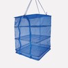 Small 3-Tier Square Mesh Drying Net (35x35cm) for Fish, Vegetables, Peppers RD-11665