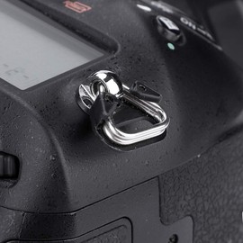 5pcs Alloy Split Ring Triangle Rings Hook for Camera Shoulder Strap Triangular Camera Strap Rings for Mirrorless Camera