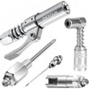 World's Smallest Grease Coupler Only 0.53" with Cleaning Tool,High Pressure